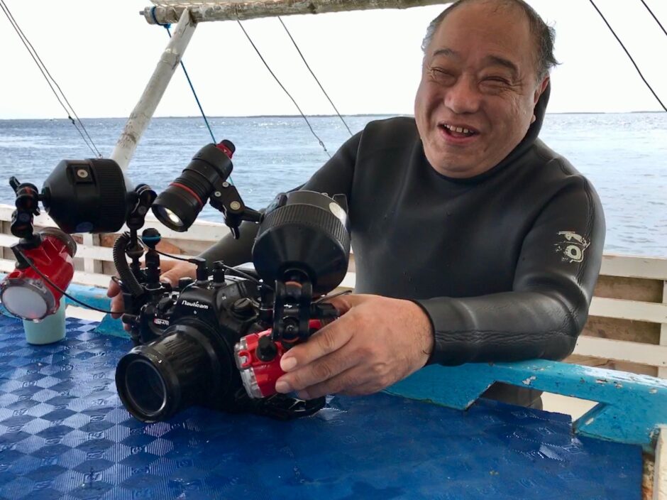 日本水中映像　中村宏冶　プロフィール写真