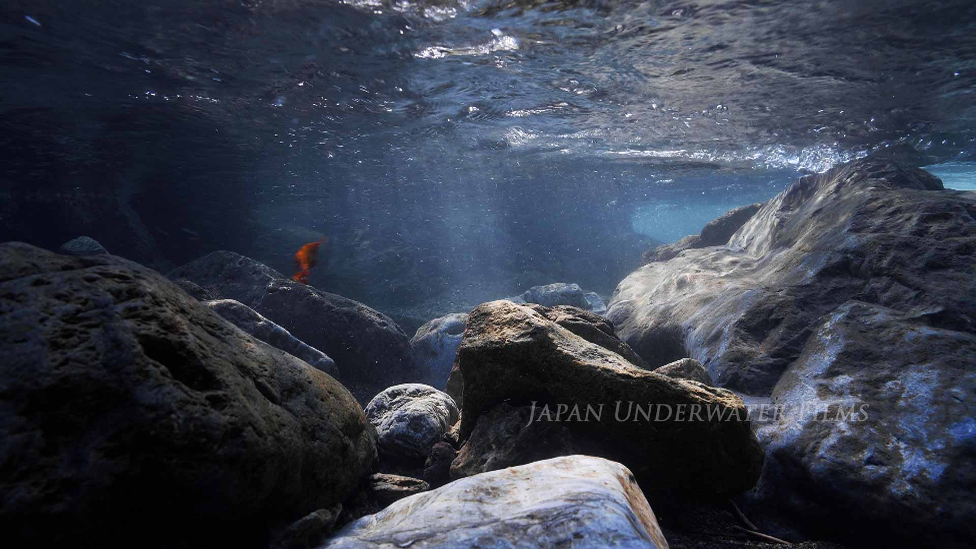 Crystal Clear Riverbed of Takachiho