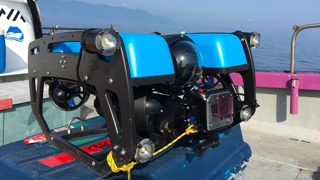 ドローン撮影 船上