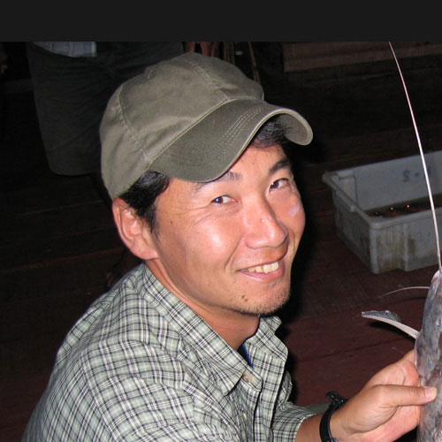 カワイルカと斎野氏