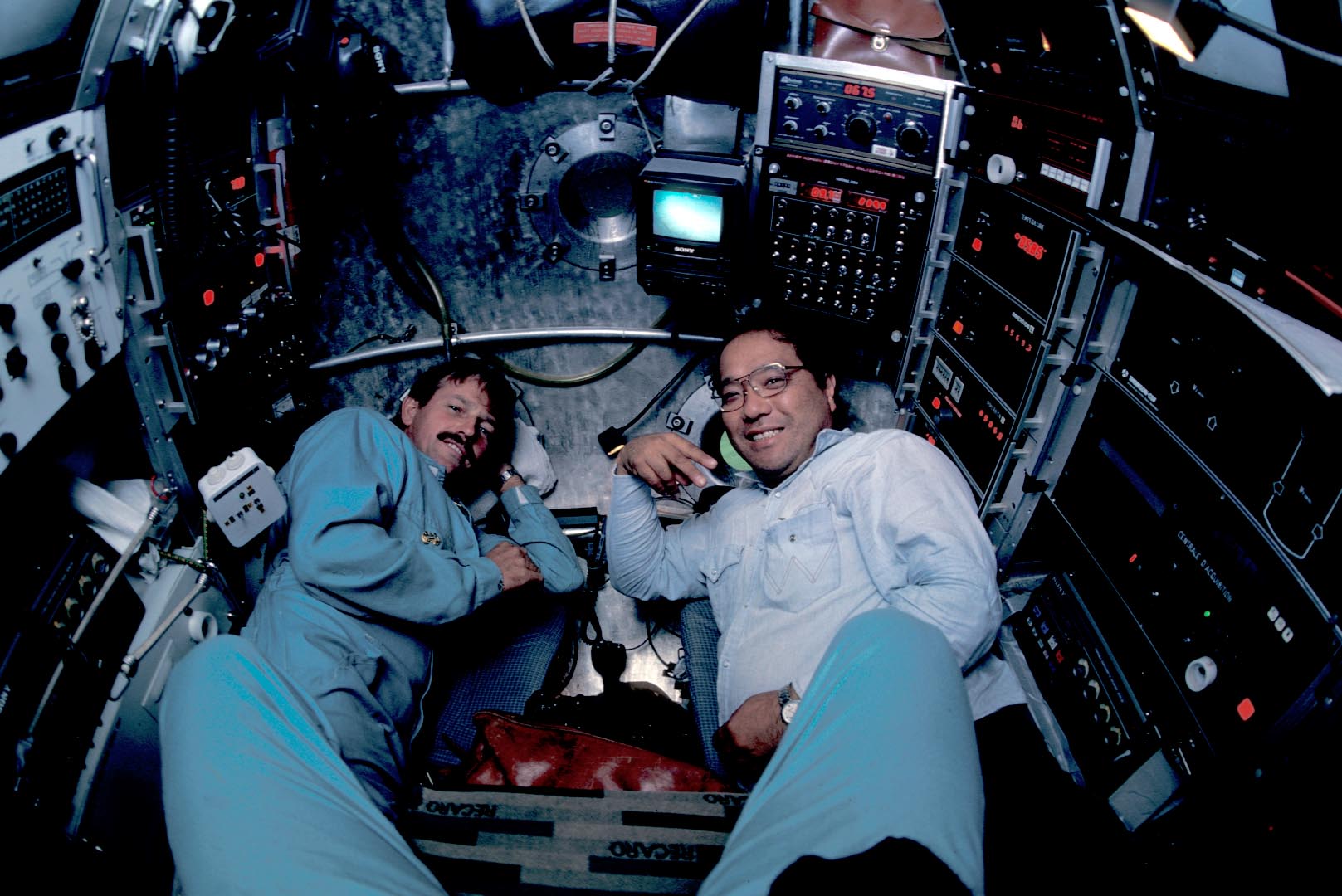 フランス国立海洋開発研究所の潜水艇「ノチール」